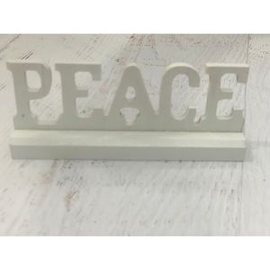 Caligirl “Peace” Table Desk Sign